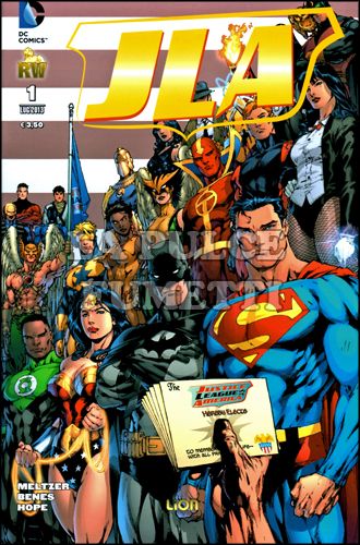 JLA #     1 - 1A RISTAMPA